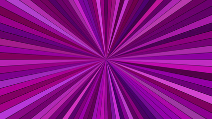 Poster - Purple abstract hypnotic star burst background - vector design from striped rays