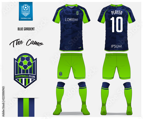 camouflage soccer jersey