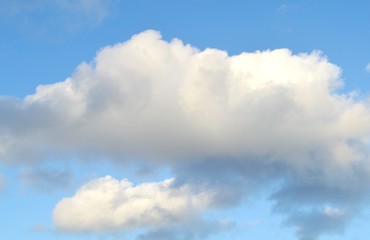 blue sky with clouds
