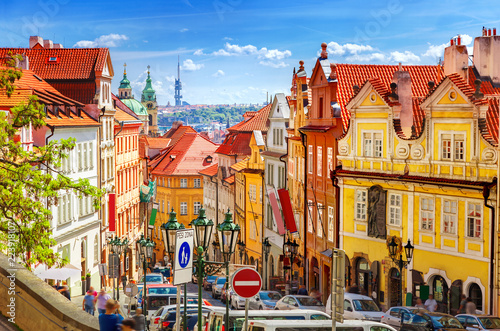Obraz Dibond Stara Praga ulica
