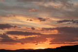 Fototapeta  - sunset in the sky