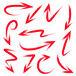 © bigpa - red vector arrows