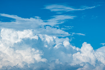 nice clouds in sky