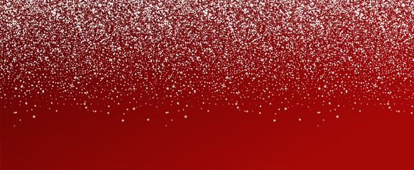 Wall Mural - falling snow and snowflaks. winter background. white snow on red background. christmas background. w