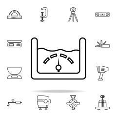 Poster - thermometer icon. Measuring Instruments icons universal set for web and mobile