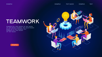 Poster - teamwork web banner