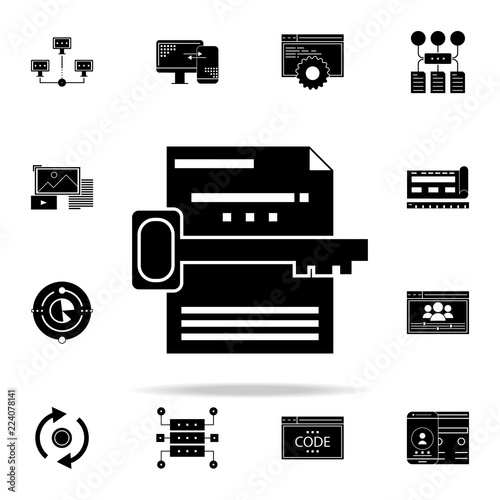 Keyword Search Icon Web Development Icons Universal Set For Web And Mobile Stock Vector Adobe Stock