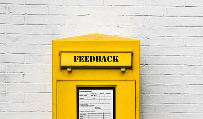 Poster - Feedback Briefkasten