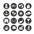 © bigpa - beach and travel icons