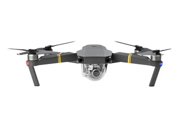 Canvas Print - Quadcopter drone with camera