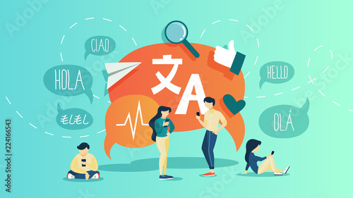 Fotografía Online translator. Translate foreign language fast and easy