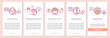 © IMG visuals icons - Wedding services onboarding mobile app page screen with linear c