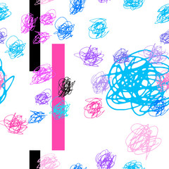 Aufkleber - Boho seamless pattern