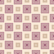 Seamless abstract pattern with geometric pattern of squares.