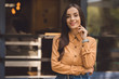 © LIGHTFIELD STUDIOS - portrait of beautiful stylish woman looking at camera at urban street