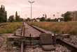 Am Ende - blockierte Gleise eines alten Bahnhofs