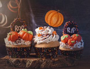 Wall Mural - Sweets for halloween party