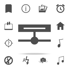 Poster - communication line icon. web icons universal set for web and mobile