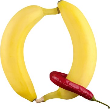Fruit and Vegetable Letters and Punctuation - Q