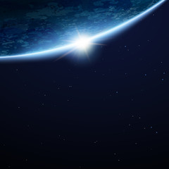  Beautiful space earth background