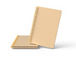 Blank kraft paper notebooks