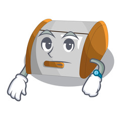 Sticker - Waiting container food bread bin isolated on mascot