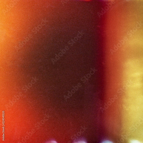Fotomural Colorful abstract texture background with grain and light leak