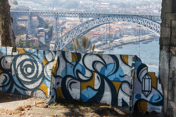 Canvas Print - porto historic city in portugal