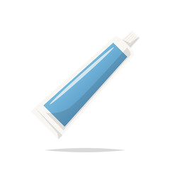 Toothpaste vector isolated illustration