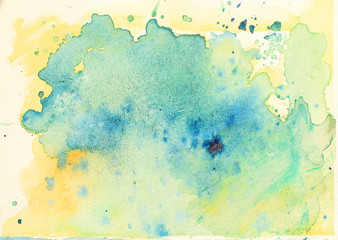 Abstract design watercolor picture painting illustration background