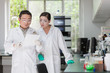 © zhu difeng - people working at laboratory
