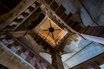 Poster - Escaliers dans le Château de Cormatin en Bourgogne