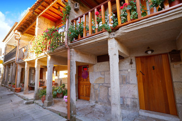 Wall Mural - Combarro village in Pontevedra Galicia Spain