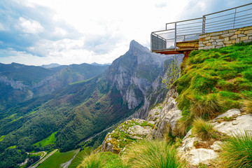 Fuente De mountains in Cantabria Spain