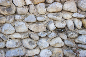 Poster - stone wall lined with stone