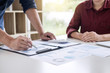 © Freedomz - Business partner professional team working together meeting are discussing and analysis with new strategy marketing project investment in workplace