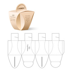 Retail Box with Blueprint Template