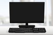 © BillionPhotos.com - Desktop computer and keyboard on background