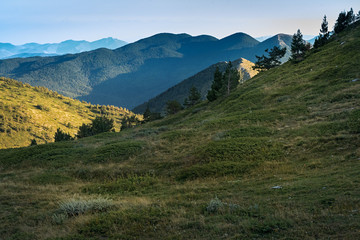 Bulgarian Mountains at Pirin Pass.