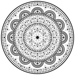 Wall Mural - Yeshini Mandala 5