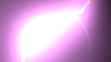 Wall Mural - realistic beautiful lightning strikes isolated on black background. many videos in one. electrical s