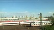 Approaching Frankfurt - view from the train window