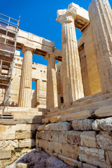 Wall Mural - ruins of the ancient Greek Acropolis