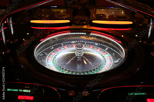 фотография Las Vegas, Nevada-March 10, 2017: Casino machines in the entertainment area at n