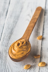 Sticker - Wooden spoon of peanut butter