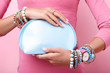 © 5second - Woman with handbag and bracelets on hands