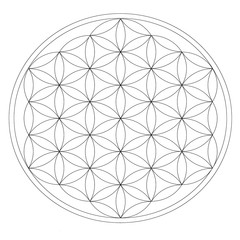 Grid for crystal meditation