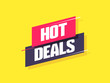 Hot Deals Label