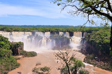 Sticker - Iguazu Falls view