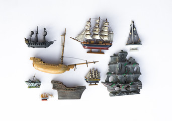 Wall Mural - decorative ships for aquarium